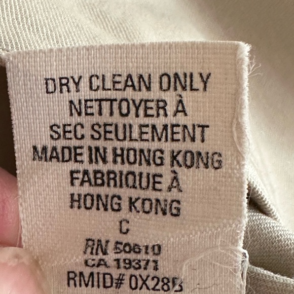 Anne Klein Tailored SKIRT in Sand Color Size 14 - Picture 3 of 15